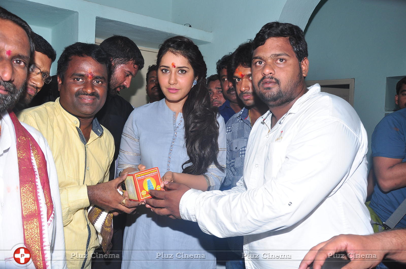 Supreme Movie Team at Kondagattu Anjaneya Swamy Temple Photos | Picture 1307316