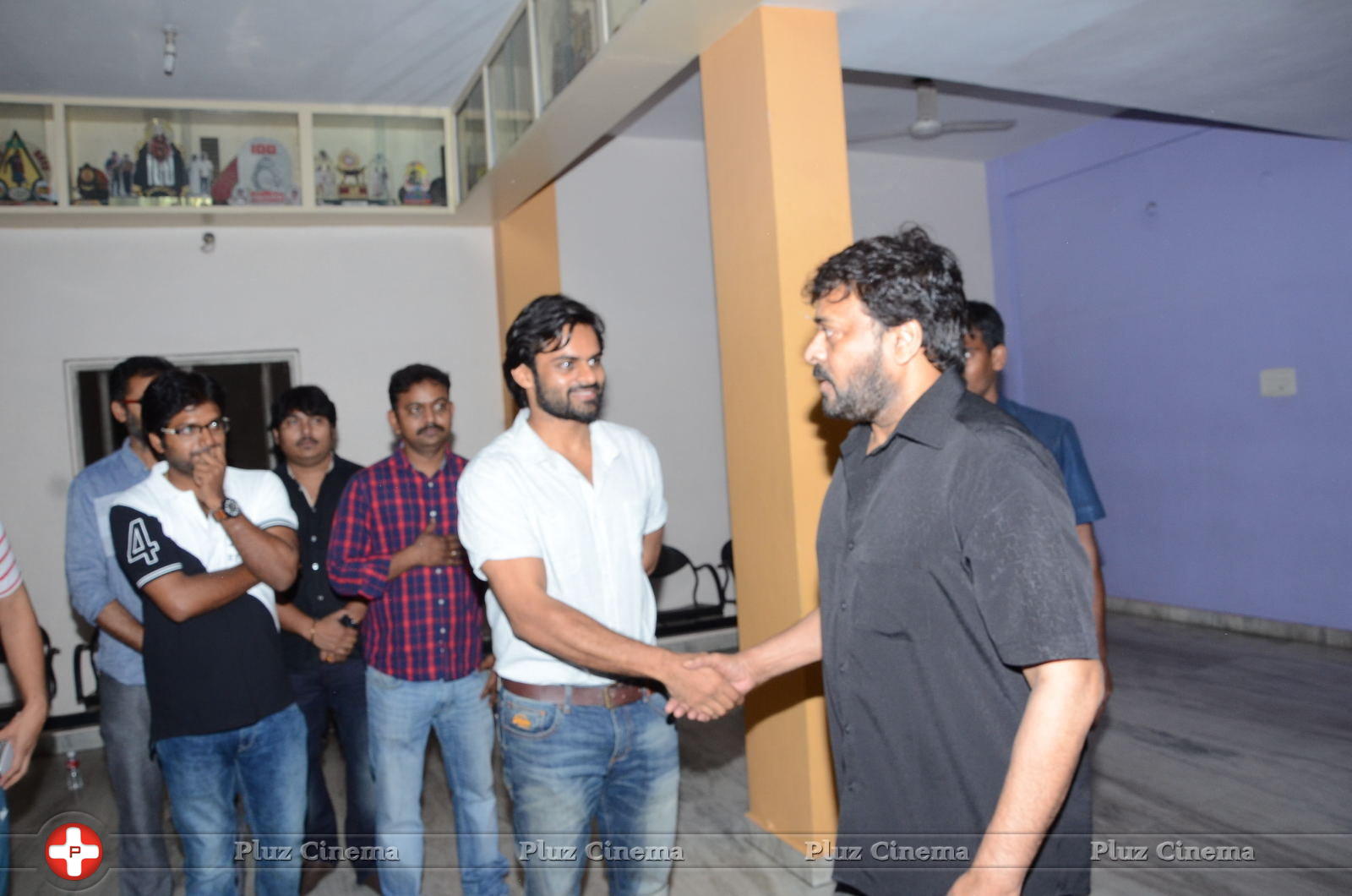 Chiranjeevi Watches Supreme Movie Stills | Picture 1308898