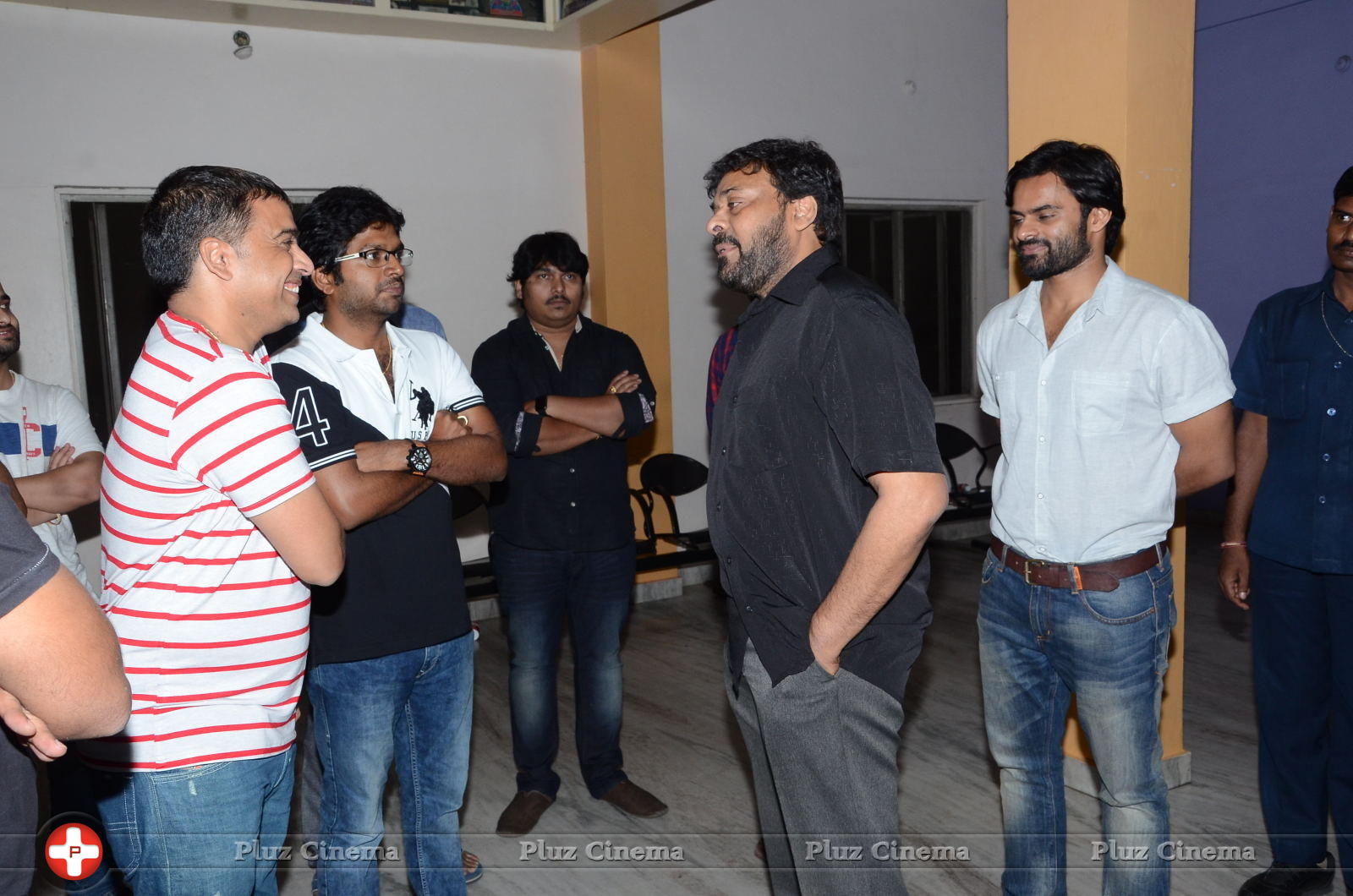 Chiranjeevi Watches Supreme Movie Stills | Picture 1308906