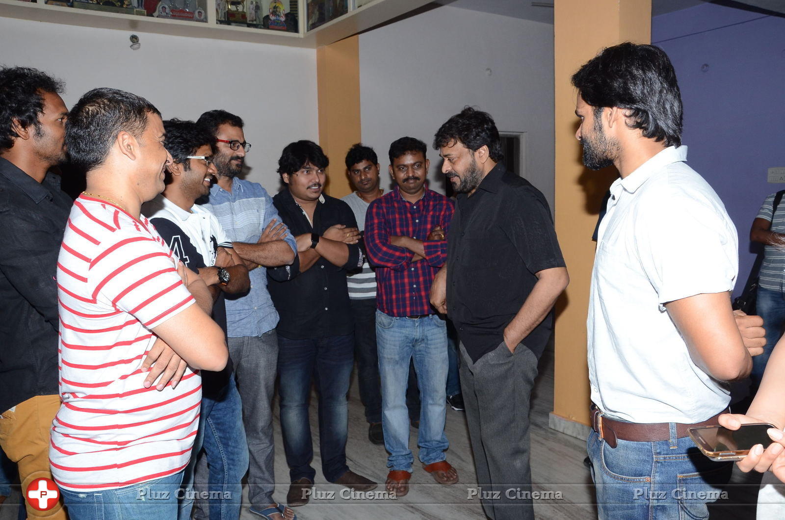 Chiranjeevi Watches Supreme Movie Stills | Picture 1308943