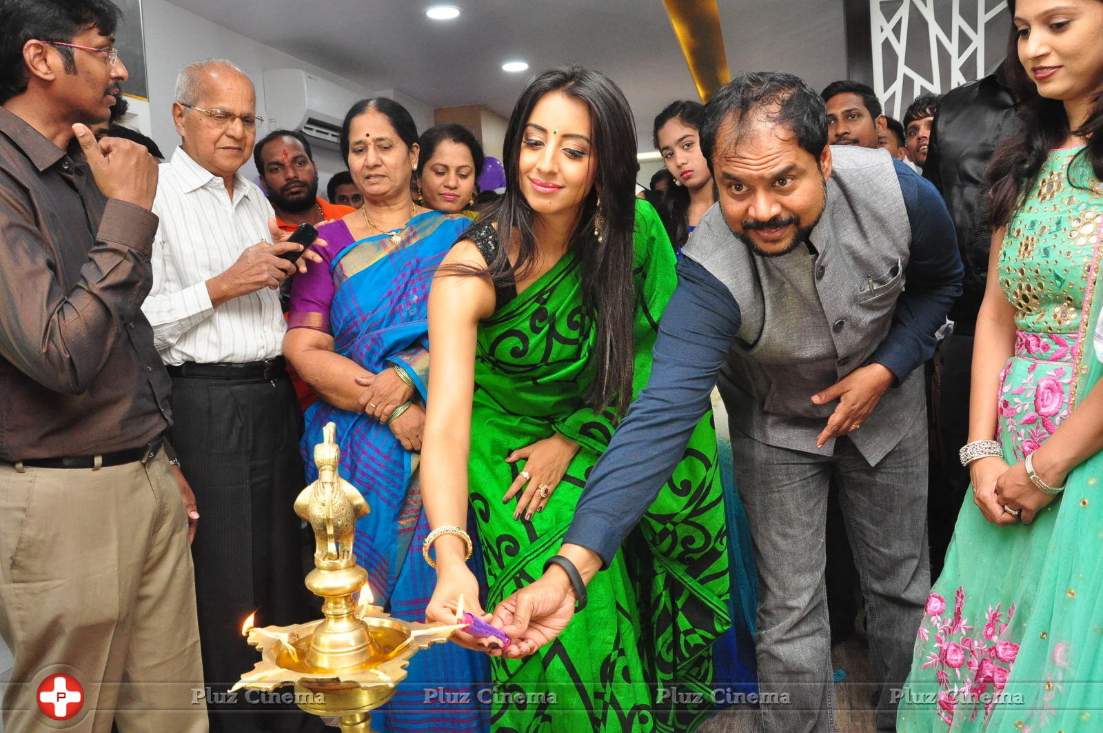 Sanjjanaa at Natural Salon Launch Stills | Picture 1310437