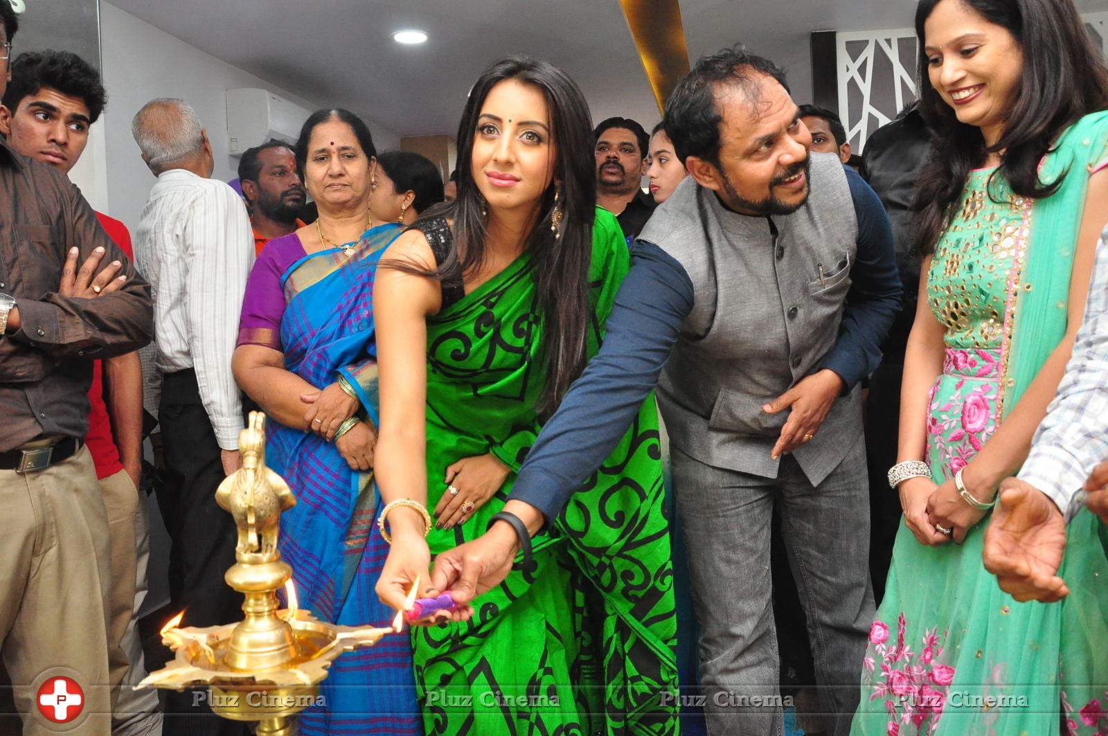 Sanjjanaa at Natural Salon Launch Stills | Picture 1310444