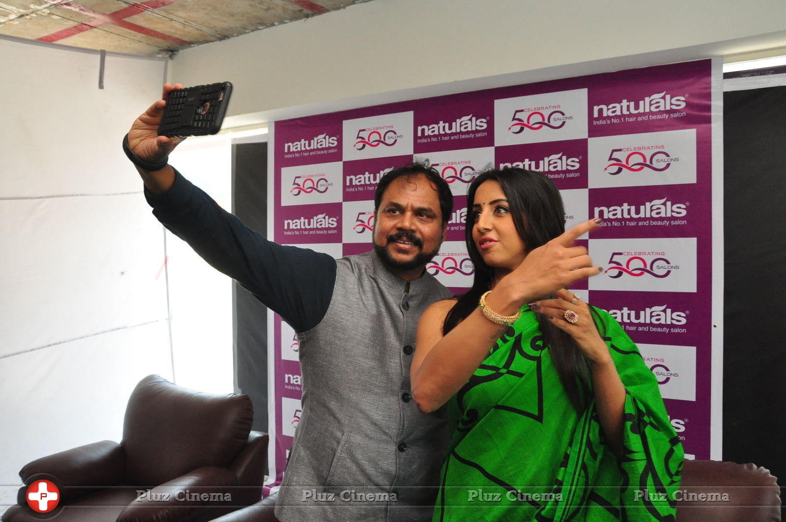 Sanjjanaa at Natural Salon Launch Stills | Picture 1310619