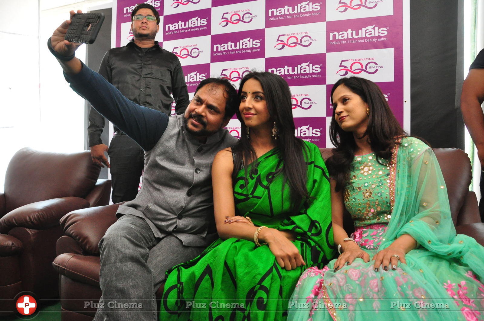 Sanjjanaa at Natural Salon Launch Stills | Picture 1310627