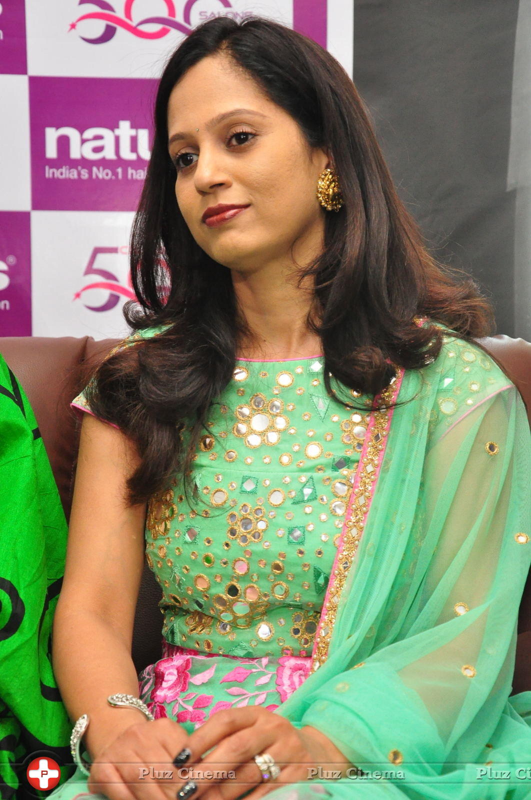 Sanjjanaa at Natural Salon Launch Stills | Picture 1310646