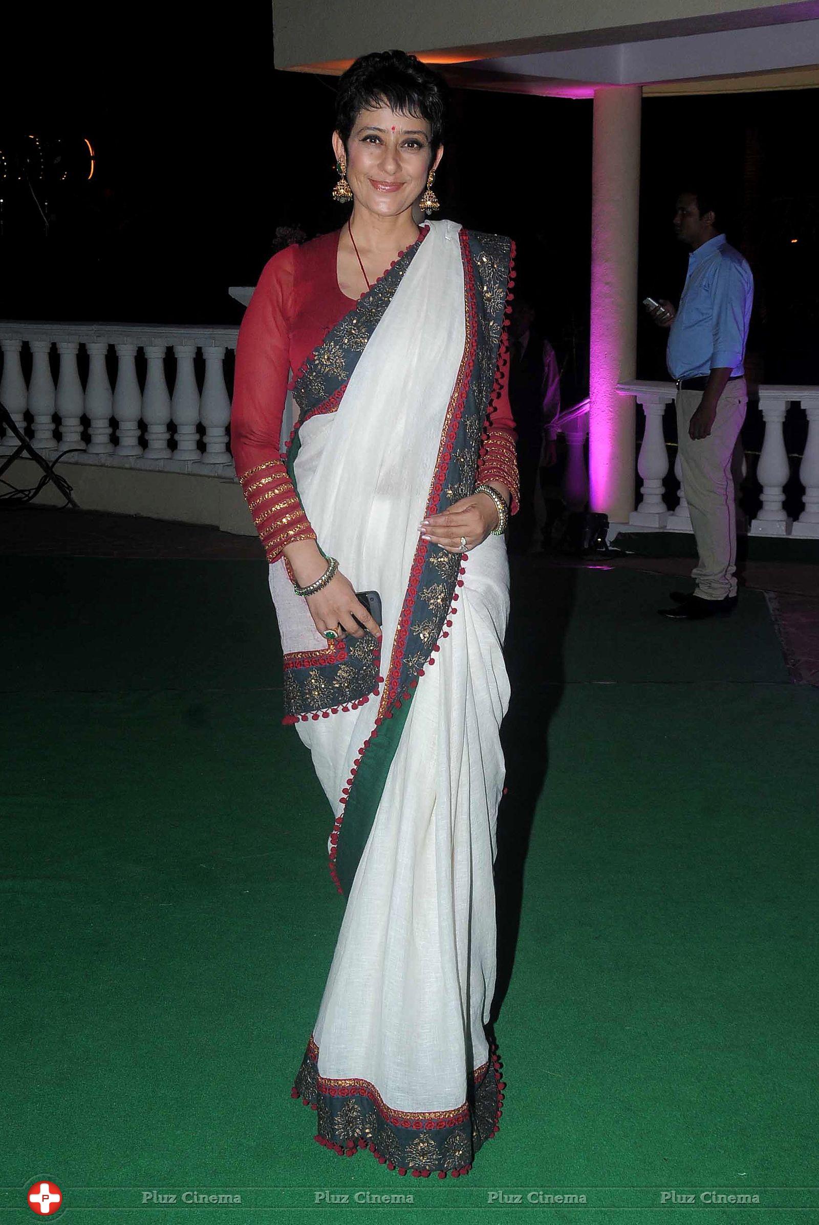 Manisha Koirala - Celebrities at The Wedding Reception of Vishesh Bhatt and Kanika Parab Photos | Picture 657538