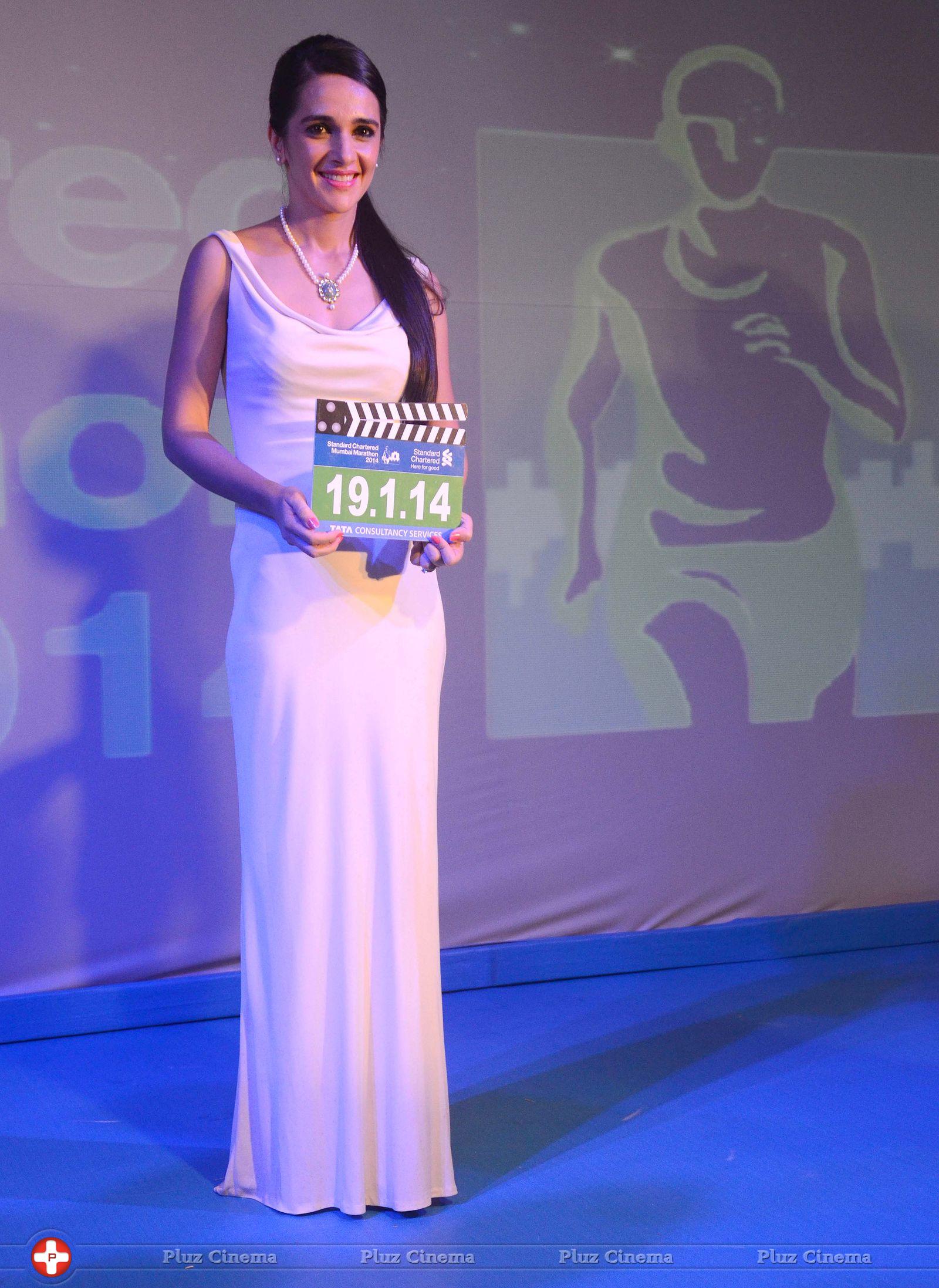 Tara Sharma - Standard Chartered Mumbai Marathon 2014 Press Conference Photos | Picture 662821
