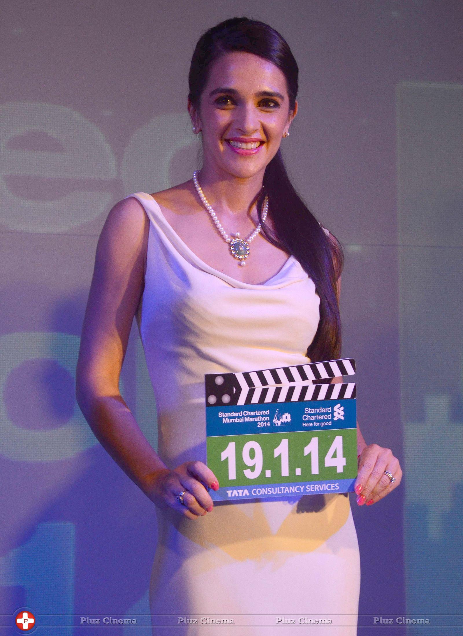 Tara Sharma - Standard Chartered Mumbai Marathon 2014 Press Conference Photos | Picture 662822