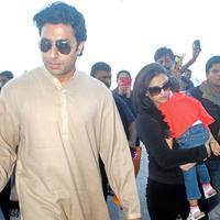 Bachchan family snapped at Bhopal Airport Photos