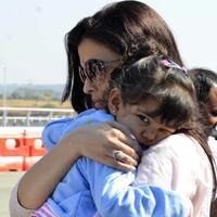 Aishwarya Rai Bachchan - Bachchan family snapped at Bhopal Airport Photos | Picture 664090