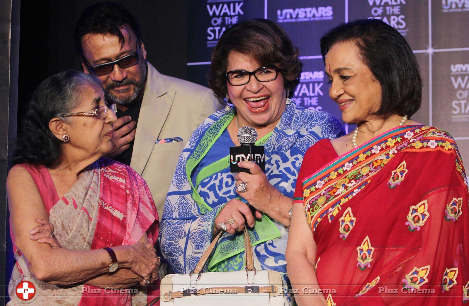 UTV Stars at Walk Of The Stars Honours Asha Parekh Photos | Picture 663880