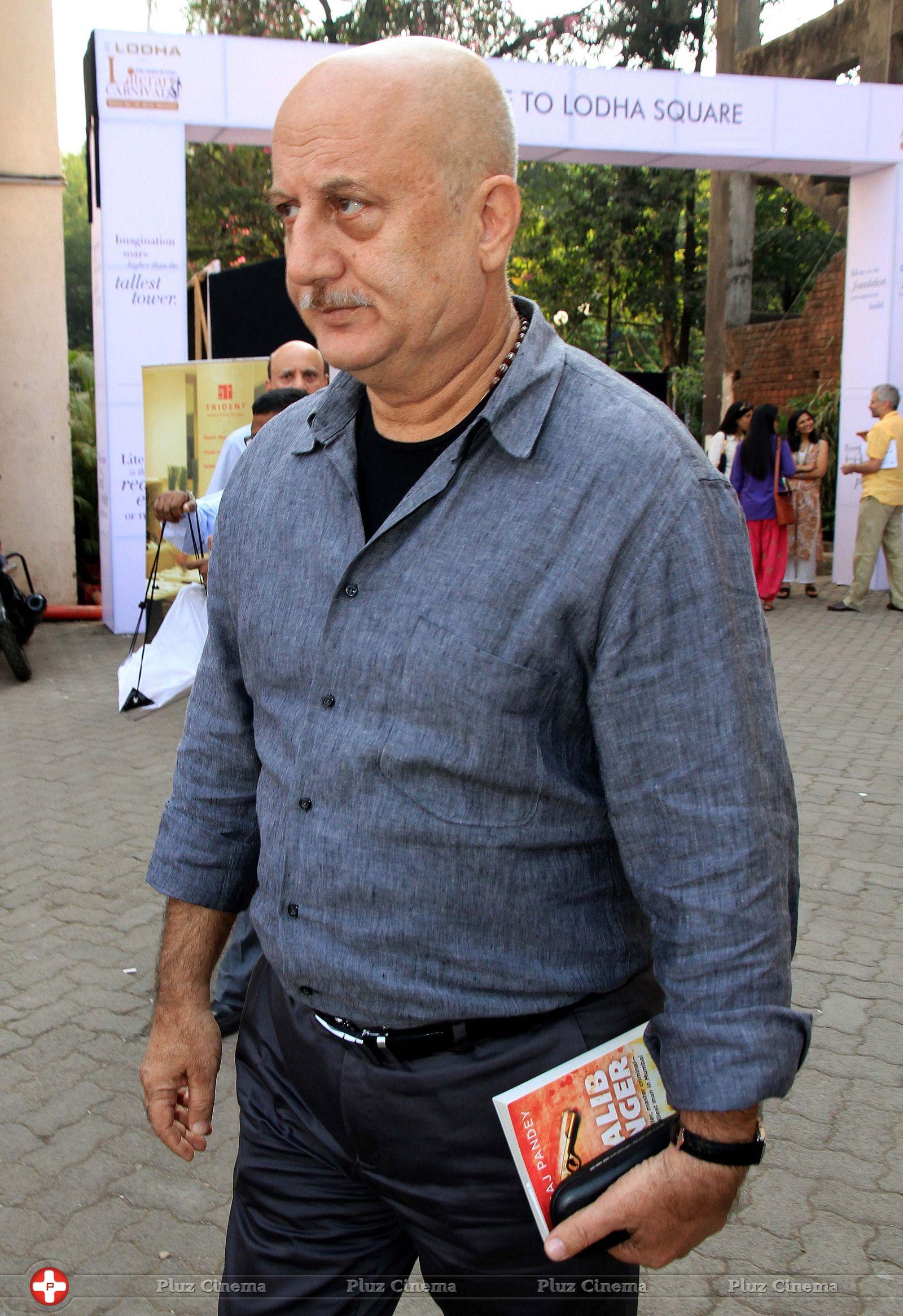 Anupam Kher - The Times of India Literary Carnival 2013 Day 1 Photos | Picture 664123