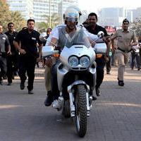 Akshay Kumar at Ride for Safety Rally Photos