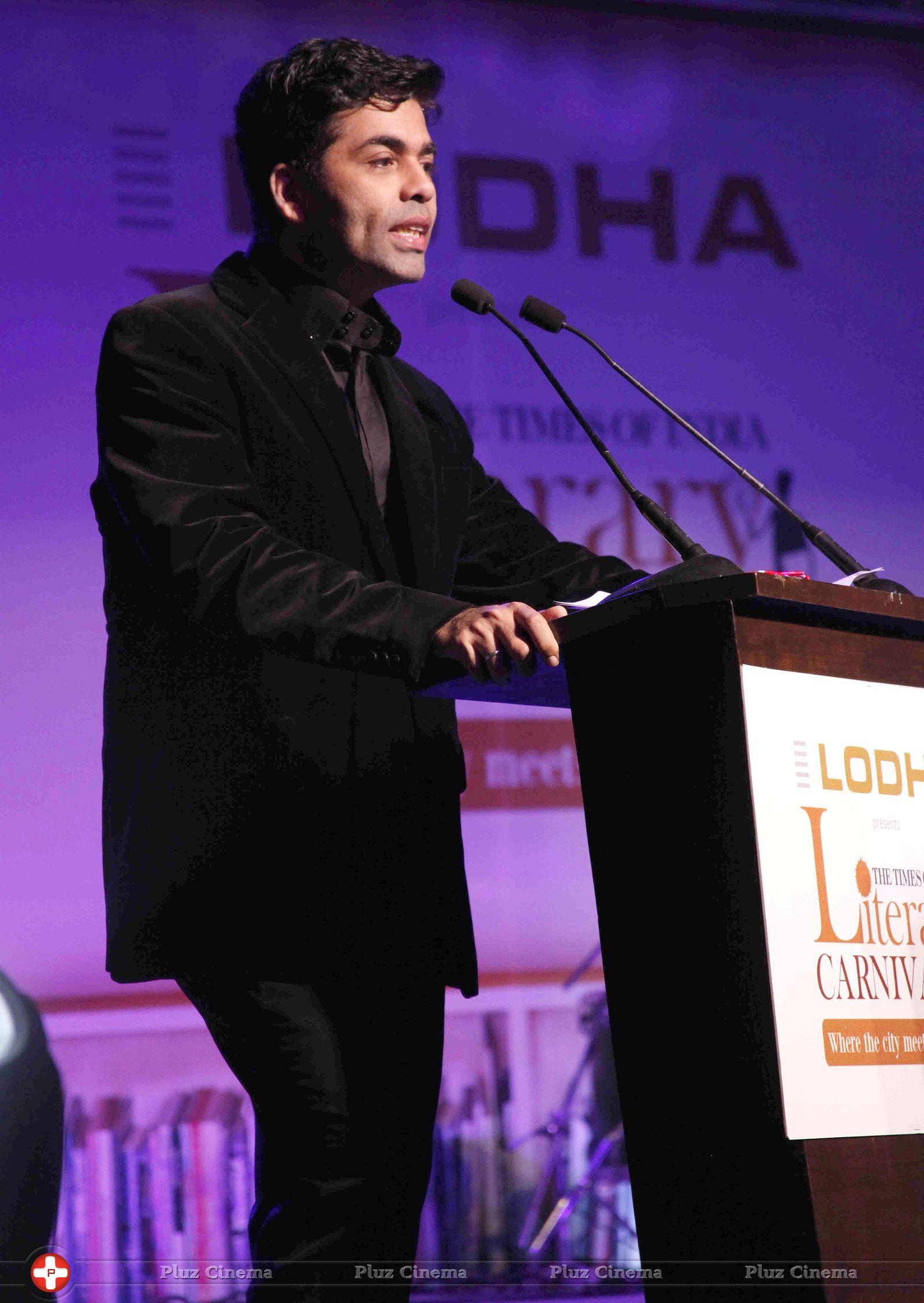 Karan Johar - The Times of India Literary Carnival 2013 Day 2 Photos | Picture 669298