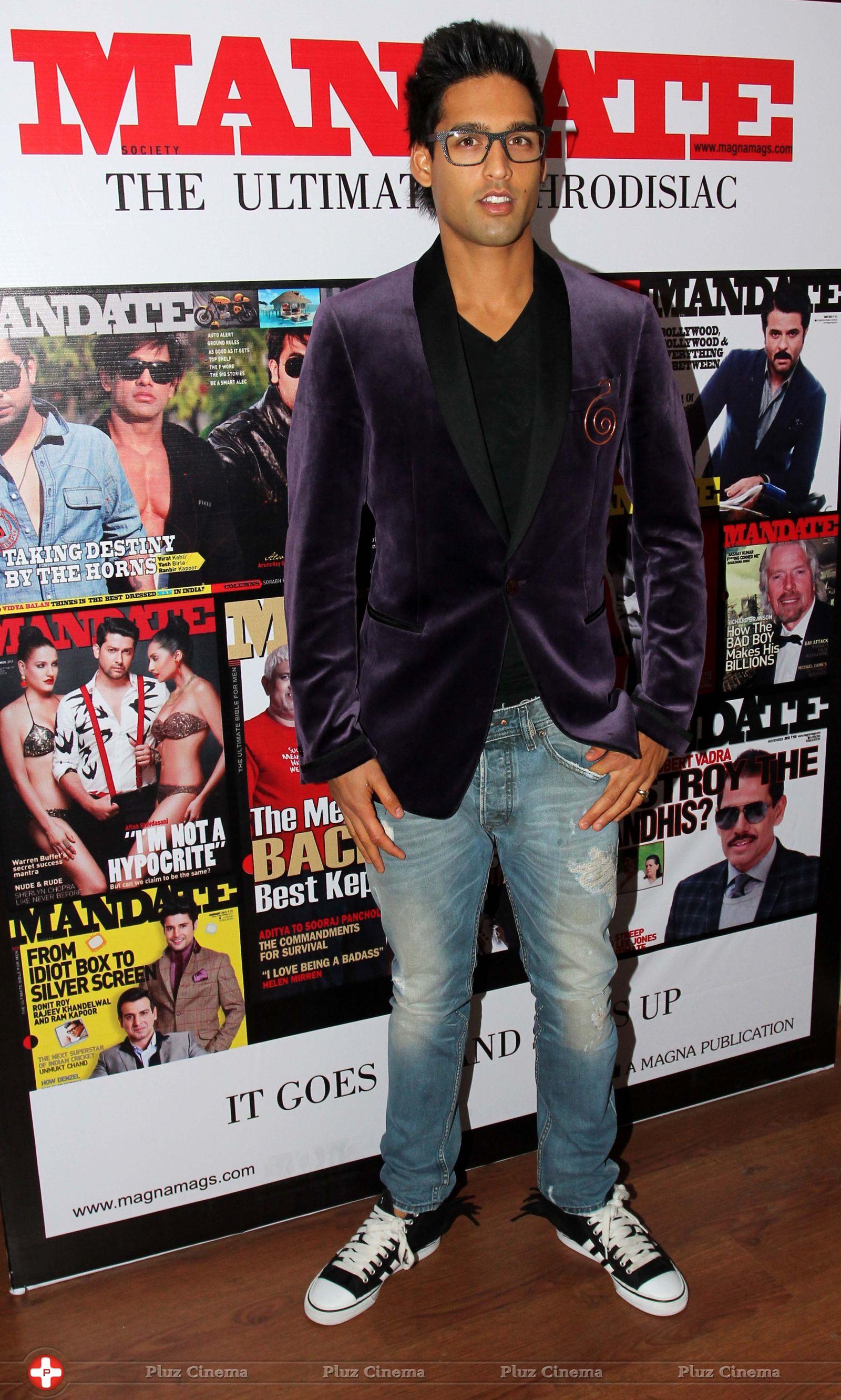 Sidhartha Mallya Unveils Mandate Magazine Cover Photos | Picture 673069