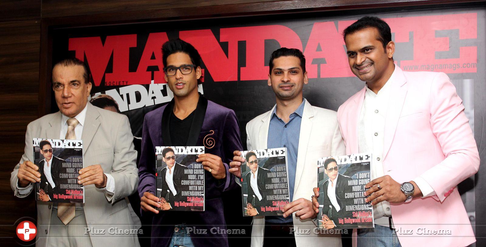 Sidhartha Mallya Unveils Mandate Magazine Cover Photos | Picture 673072