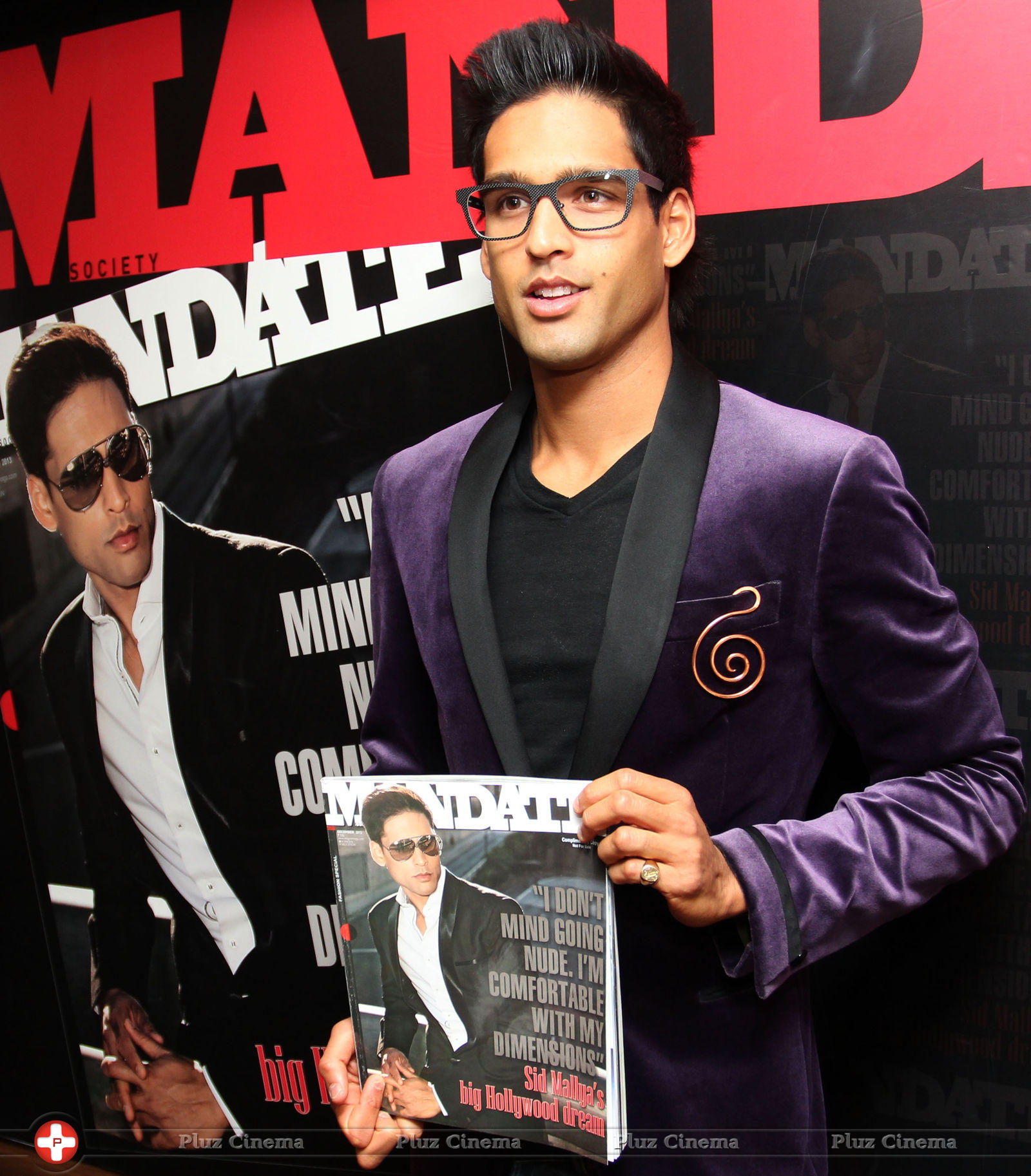 Sidhartha Mallya Unveils Mandate Magazine Cover Photos | Picture 673085