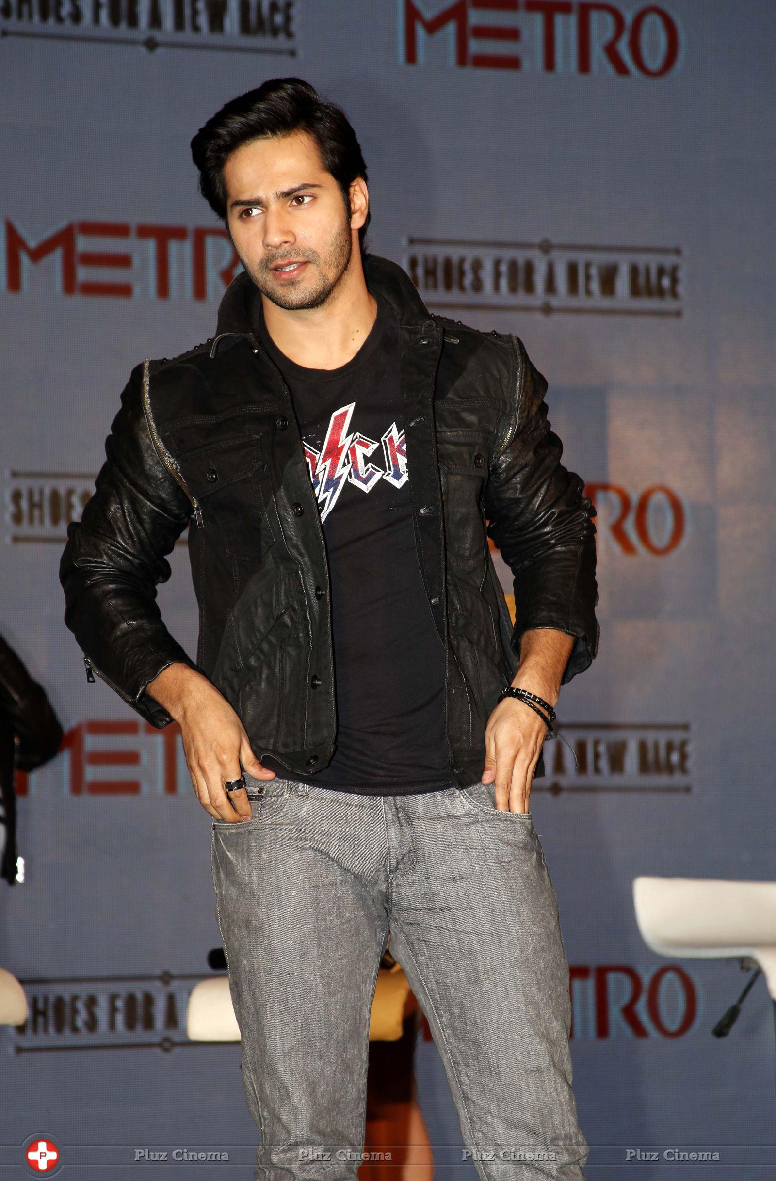 Varun Dhawan - Launch of Metro shoes campaign Shoes for a New Race Photos | Picture 671500