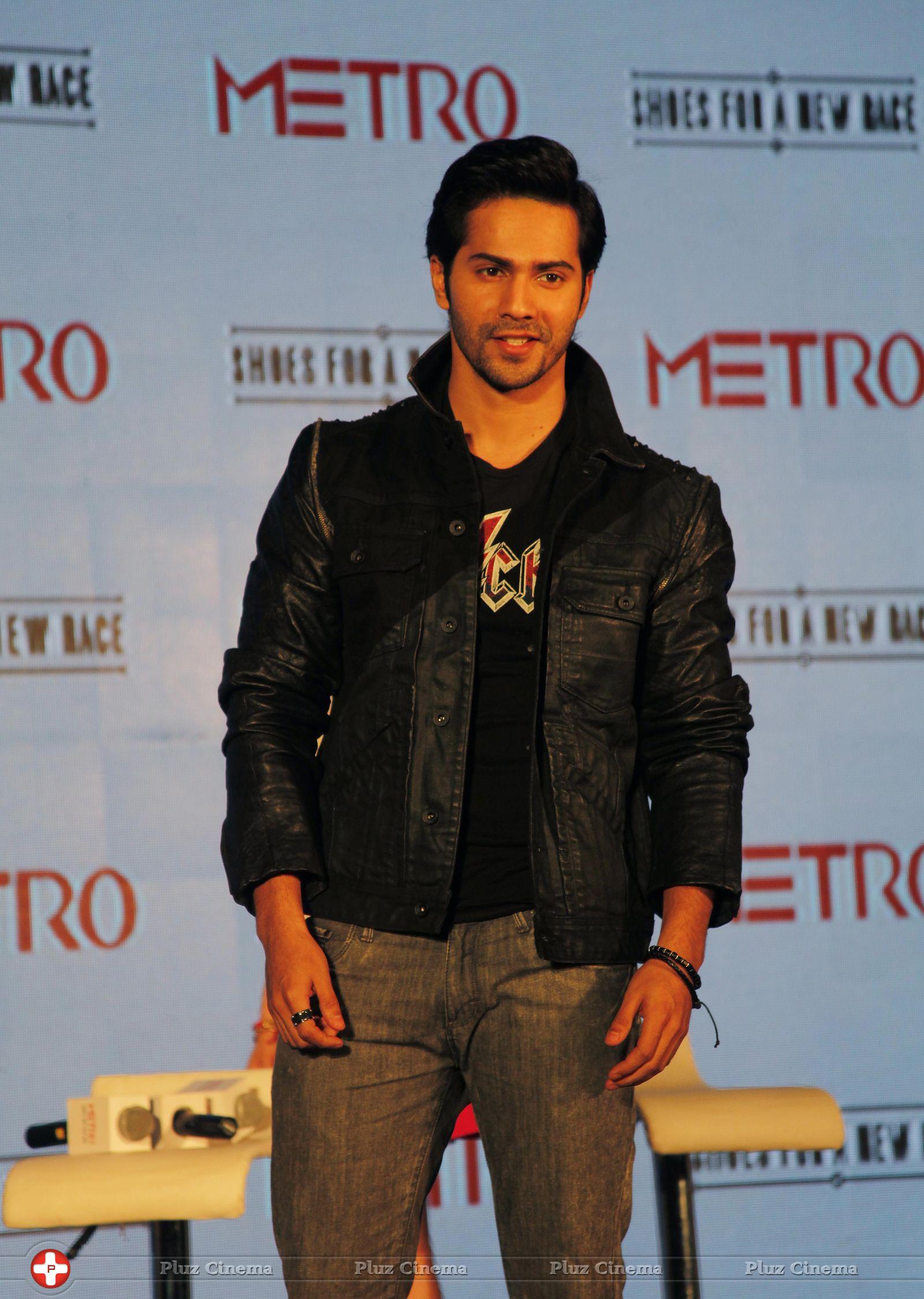 Varun Dhawan - Launch of Metro shoes campaign Shoes for a New Race Photos | Picture 671501
