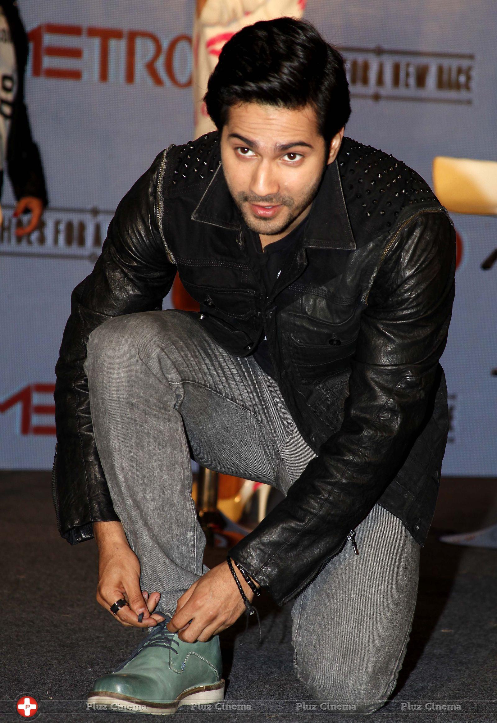 Varun Dhawan - Launch of Metro shoes campaign Shoes for a New Race Photos | Picture 671502