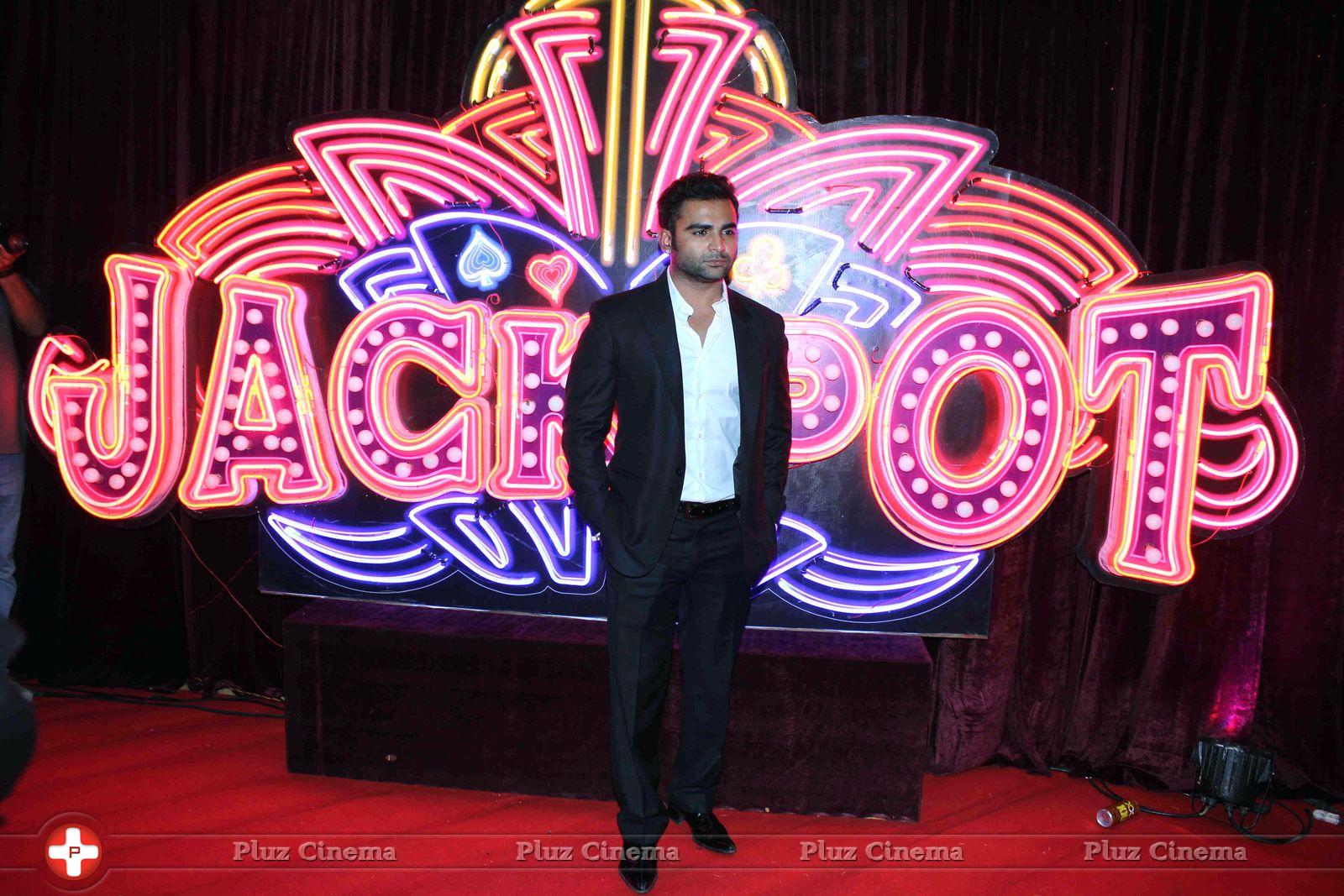Sachiin J Joshi - Sunny Leone & Sachin Joshi at The Premiere of film Jackpot Photos | Picture 674216