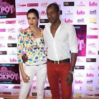 Sunny Leone & Sachin Joshi at The Premiere of film Jackpot Photos | Picture 674226