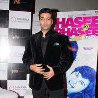 Karan Johar - Sidharth & Parineeti at First look of Hasee Toh Phasee Movie Photos | Picture 675140