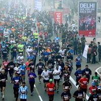 Gulshan Grover at Delhi Half Marathon 2013 | Picture 680487
