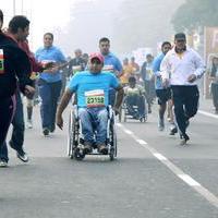 Gulshan Grover at Delhi Half Marathon 2013