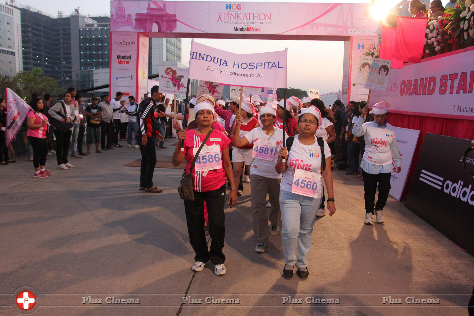 Milind Soman & Gul Panag at HCG Pinkathon for Breast Awareness 2013 Photos | Picture 680484