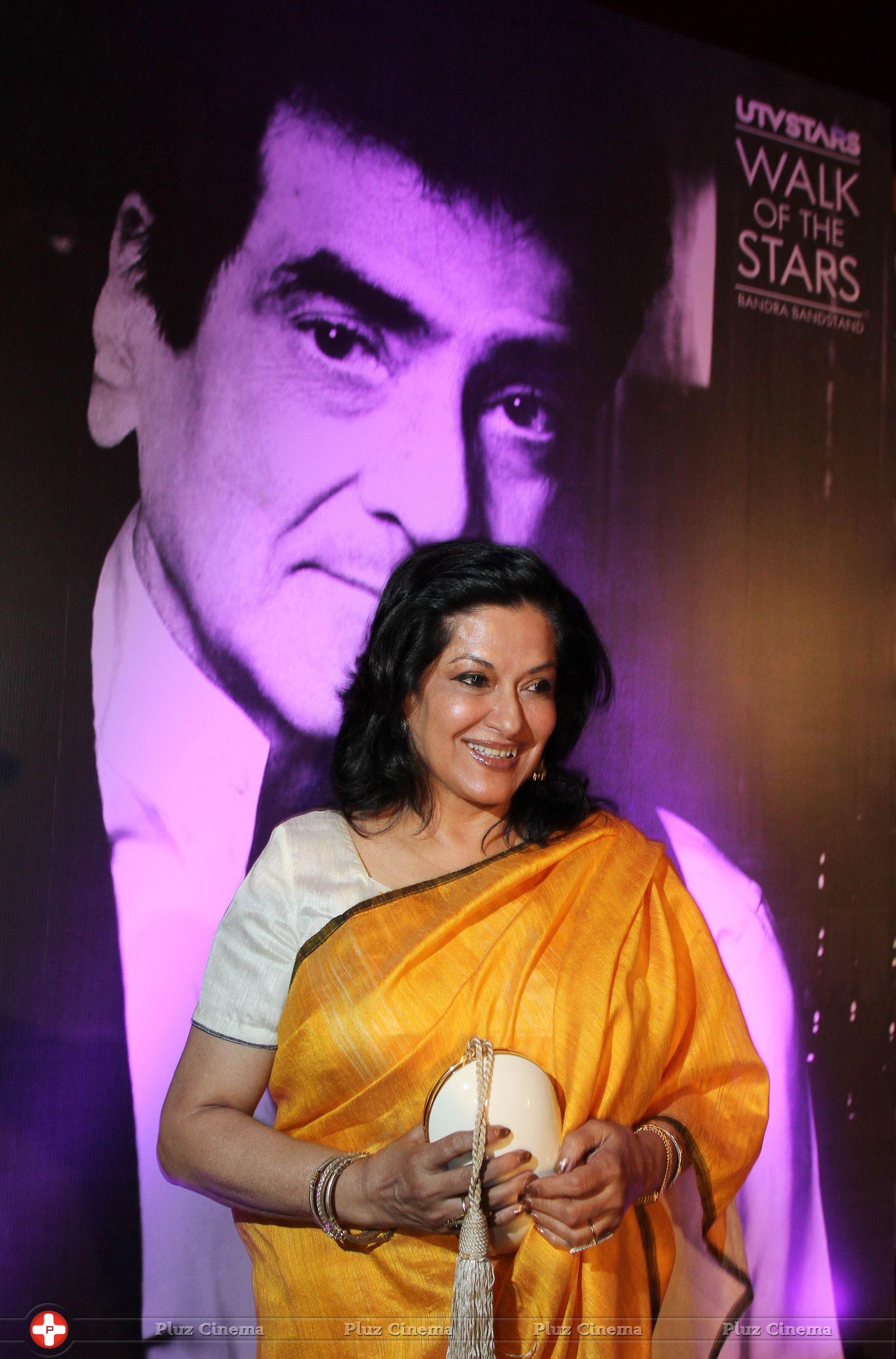 Moushumi Chatterjee - UTV Stars Walk Of The Stars honours Jeetendra Photos | Picture 681380