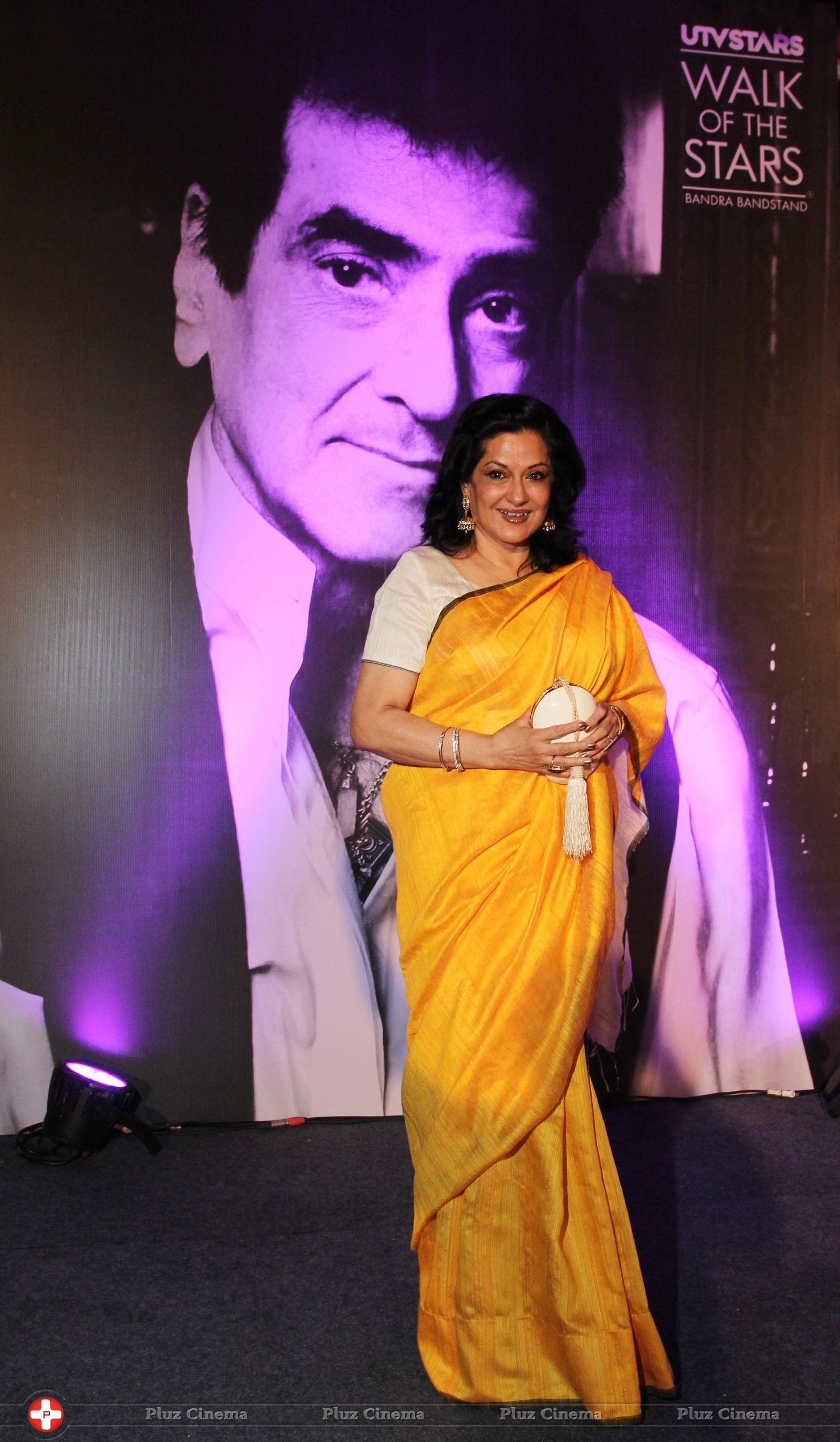 Moushumi Chatterjee - UTV Stars Walk Of The Stars honours Jeetendra Photos | Picture 681382