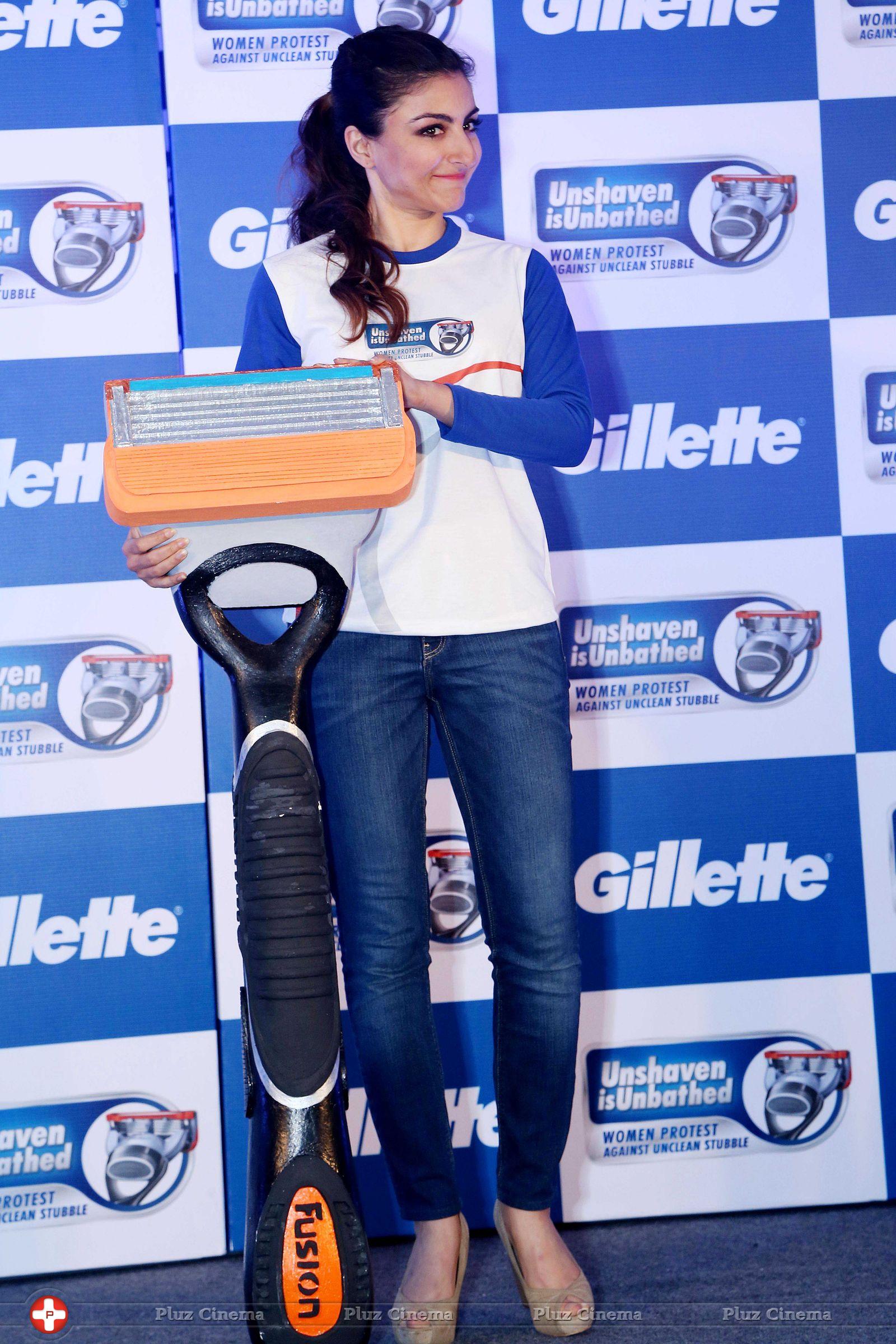Soha Ali Khan - Soha & Sonu Launches Gillette's Unshaven is Unbathed Campaign Stills | Picture 682686