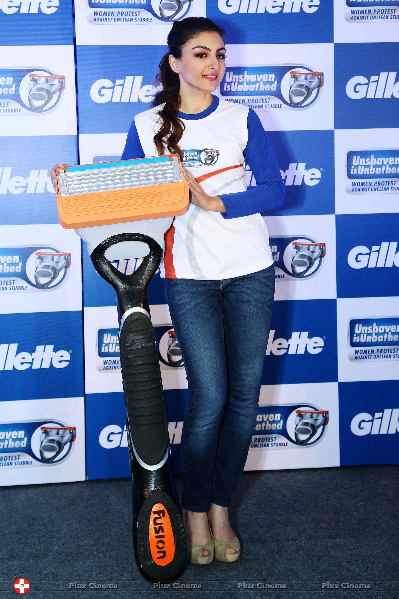 Soha Ali Khan - Soha & Sonu Launches Gillette's Unshaven is Unbathed Campaign Stills | Picture 682689