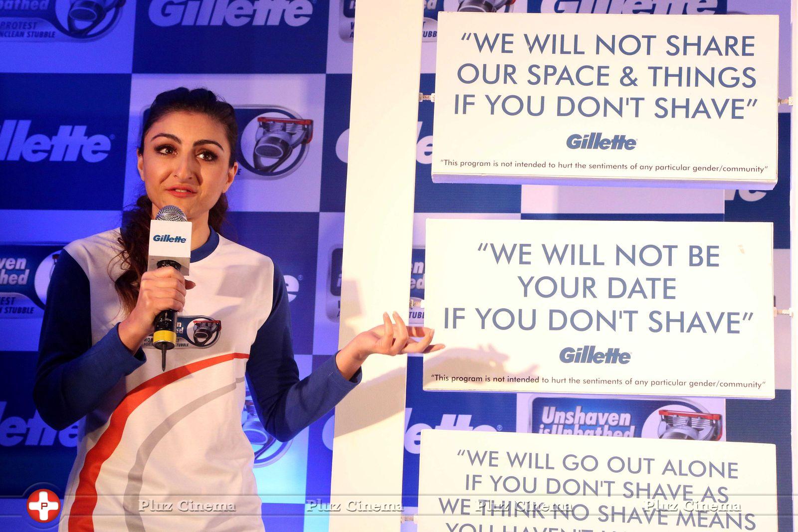 Soha Ali Khan - Soha & Sonu Launches Gillette's Unshaven is Unbathed Campaign Stills | Picture 682697