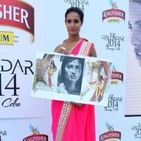 Rikee Chatarge - Launch of Kingfisher Calendar 2014 Photos