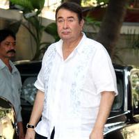 Randhir Kapoor - Annual Christmas Lunch by Kapoor Family Photos