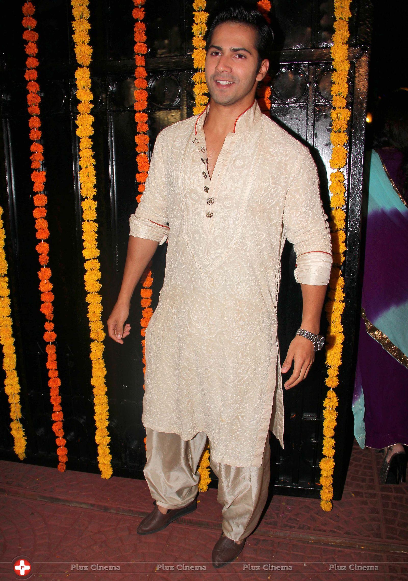 Varun Dhawan - Celebrities at Ekta Kapoor Diwali Party 2013 Photos | Picture 624144
