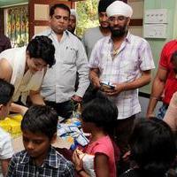 Yukta Mookhey - Yukta Mookhey Celebrates Diwali with Underprivileged Children Photos