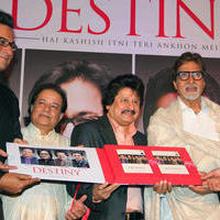 Amitabh bachchan Launches Ghazal Album Destiny Photos