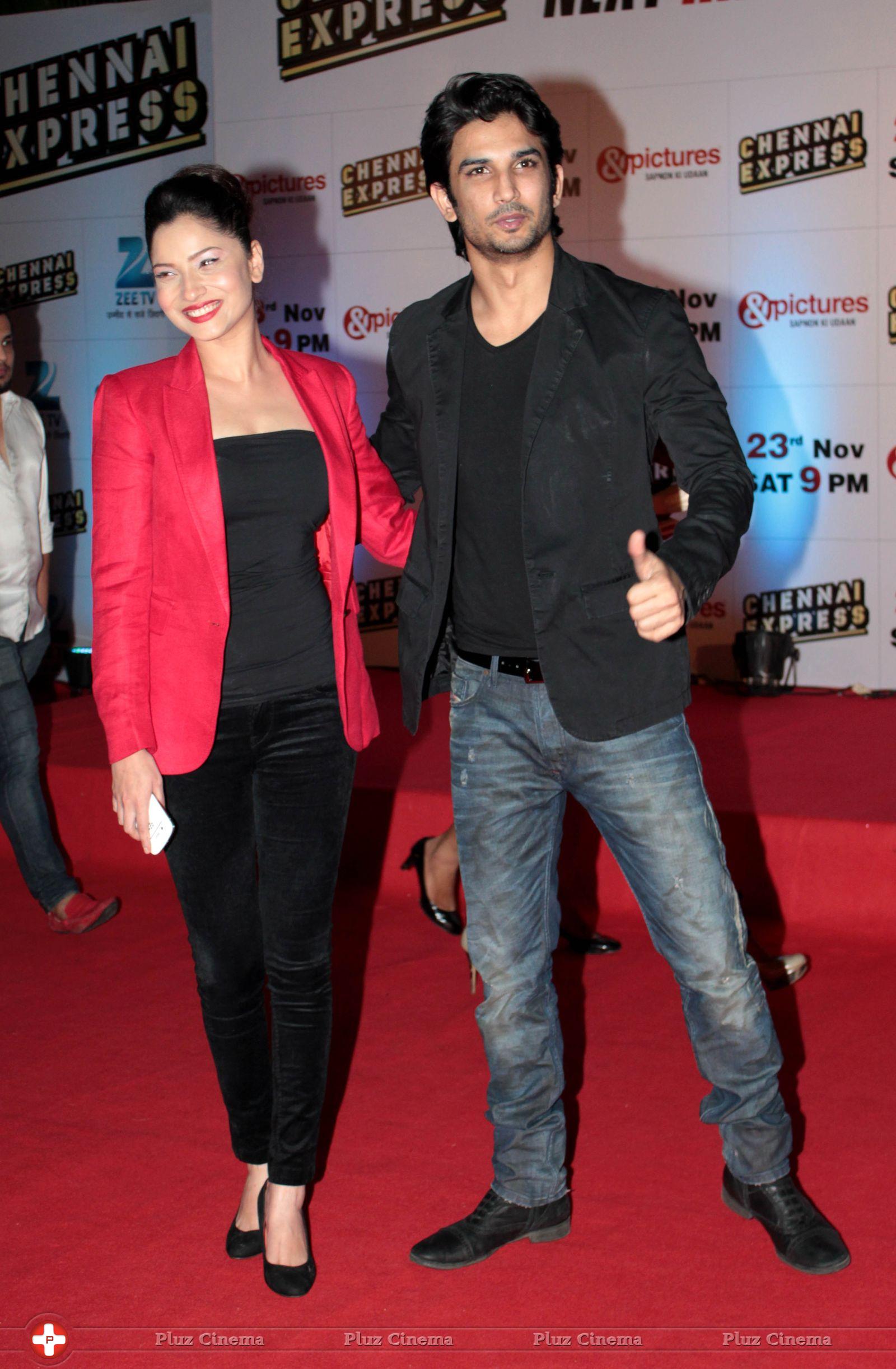 Deepika & Shahrukh Khan at Chennai Express Success Party Photos | Picture 629187