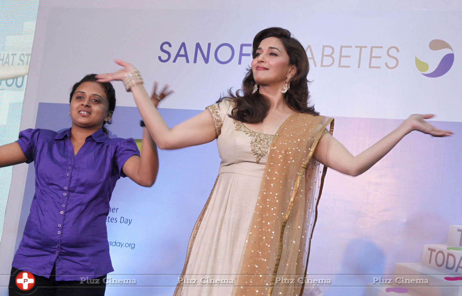 Madhuri Dixit - Madhuri Dixit launches Diabetes campaign What Step Will You Take Today Photos | Picture 633301