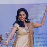 Madhuri Dixit - Madhuri Dixit launches Diabetes campaign What Step Will You Take Today Photos | Picture 633275