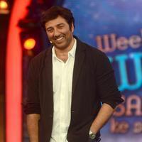 Sunny Deol - Sunny Deol promotes his film Singh Sahab The Great on the sets of Big Boss With Salman Khan Photos | Picture 633453