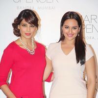 Sonakshi Sinha & Bipasha Basu at The Launch of Marks and Spencer Store Photos | Picture 634597