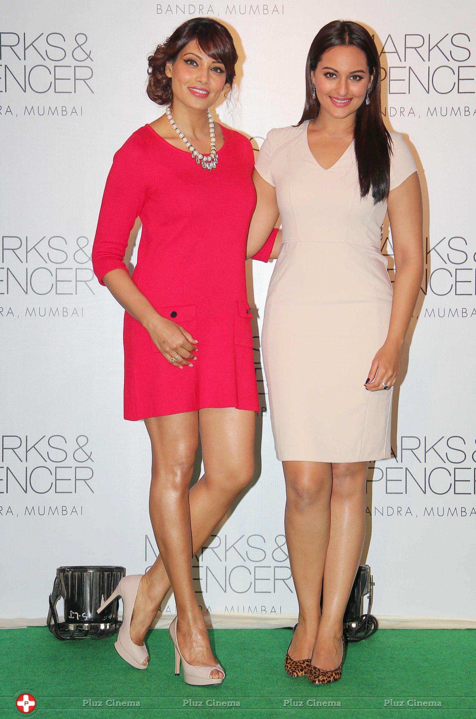Sonakshi Sinha & Bipasha Basu at The Launch of Marks and Spencer Store Photos | Picture 634599
