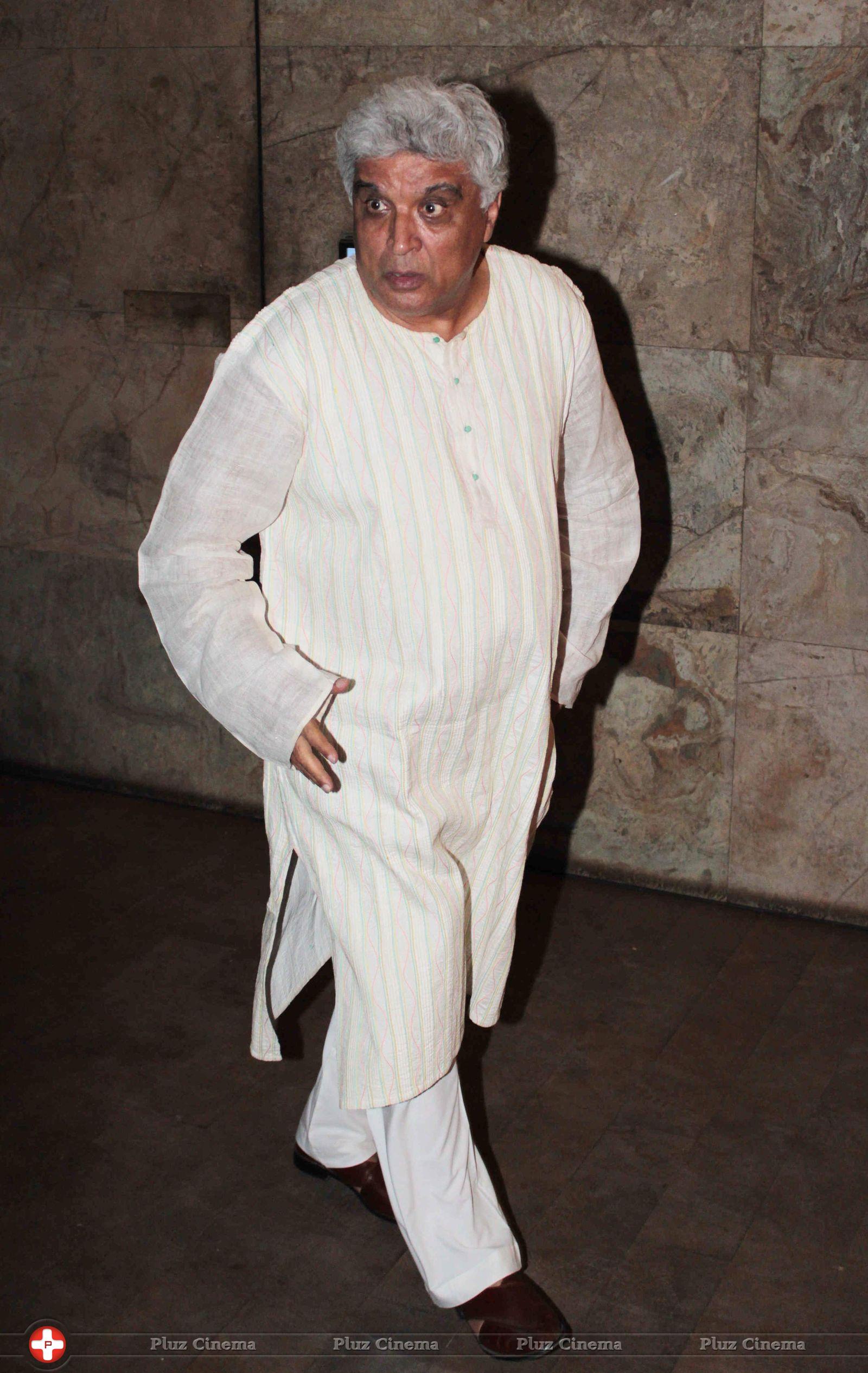 Javed Akhtar - Screening of film Ram Leela Stills | Picture 639362