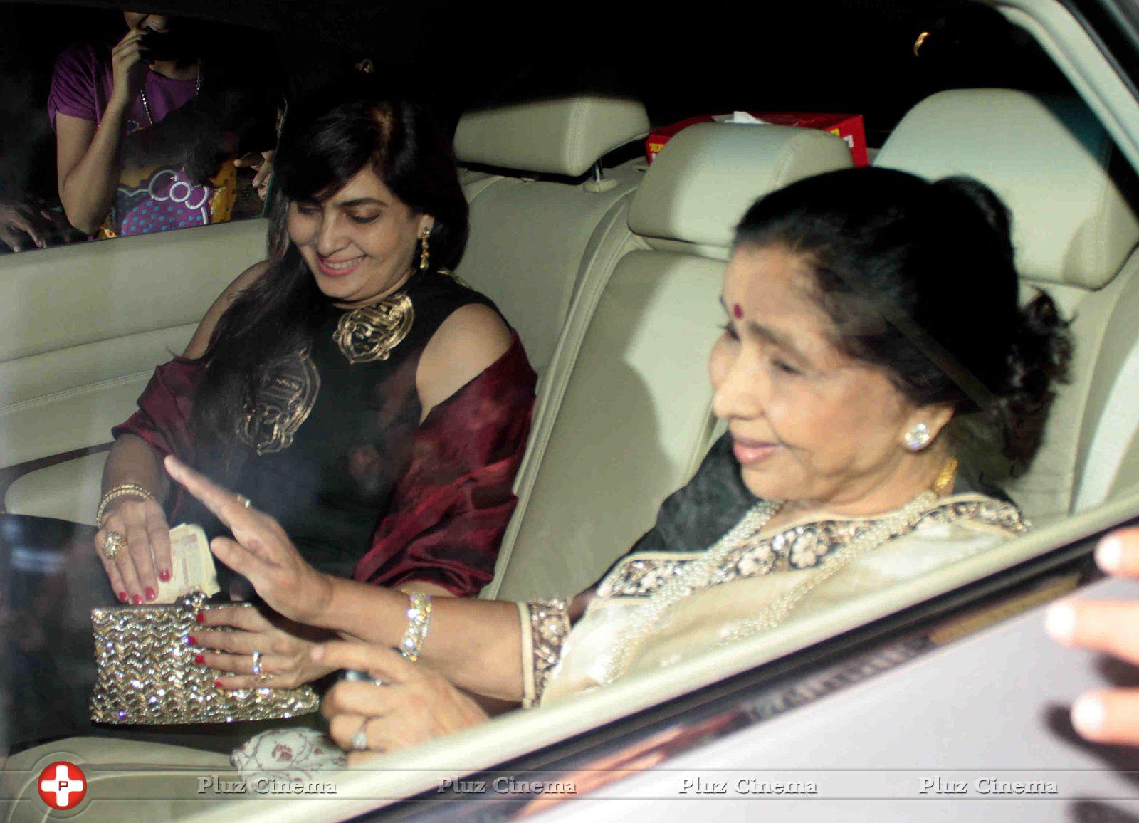 Asha Bhosle - Celebrities attend Farewell Party of Sachin Tendulkar Photos | Picture 643602