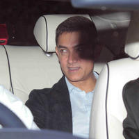 Aamir Khan - Celebrities attend Farewell Party of Sachin Tendulkar Photos | Picture 643593