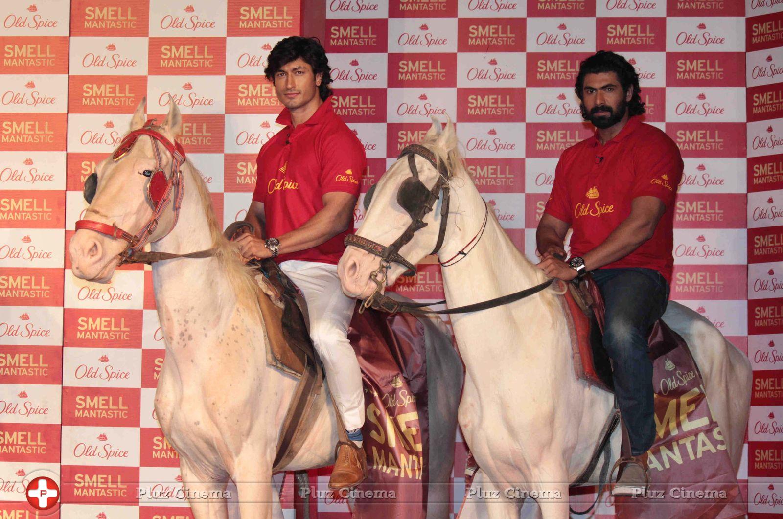 Rana, Sonu, Vidyut & Milind Soman at The Launch of the Old Spice Deodorant Photos | Picture 644528